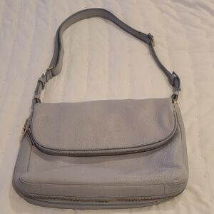 Fossil Blue Crossbody Bag with Adjustable Strap